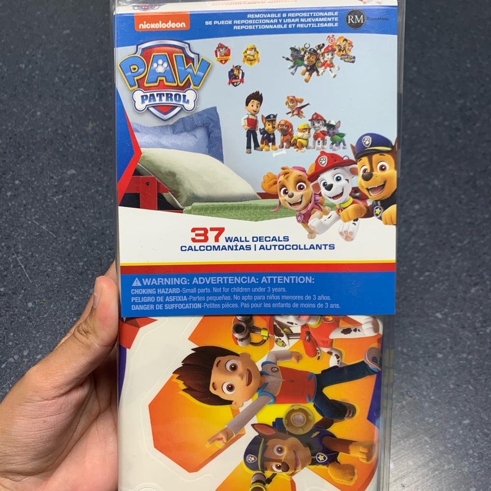 Paw patrol room decals
